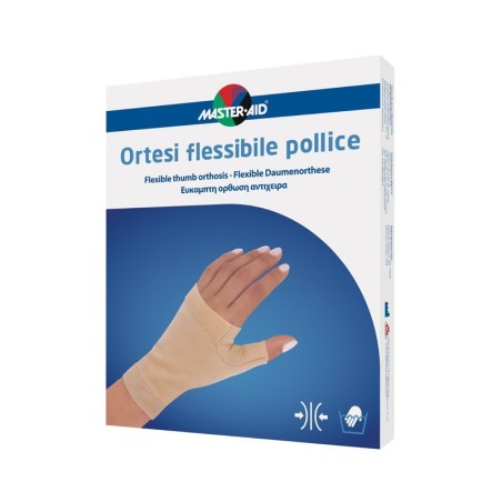 Master Aid Ortesi Flessibile per Pollice Taglia S 14-20 cm Master Aid Ortesi Flessibile per Pollice Taglia S 14-20 cm