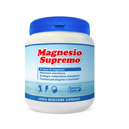 Magnesio Supremo 300 g - Integratore Contro Stanchezza e Affaticamento Magnesio Supremo 300 g - Integratore Contro Stanchezza e Affaticamento