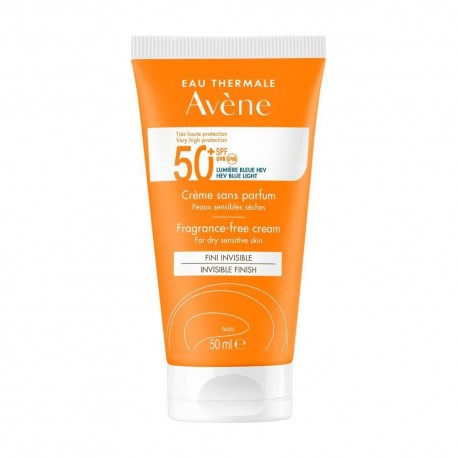 Avène Crema Senza Profumo SPF50+ Finish Invisibile per il Viso 50ml