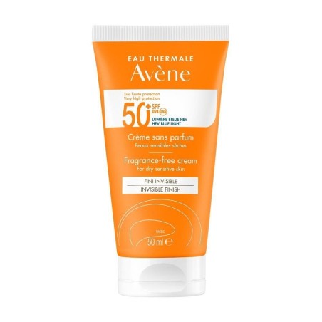Avène Crema Senza Profumo SPF50+ Finish Invisibile per il Viso 50ml Avène Crema Senza Profumo SPF50+ Finish Invisibile per il Viso 50ml