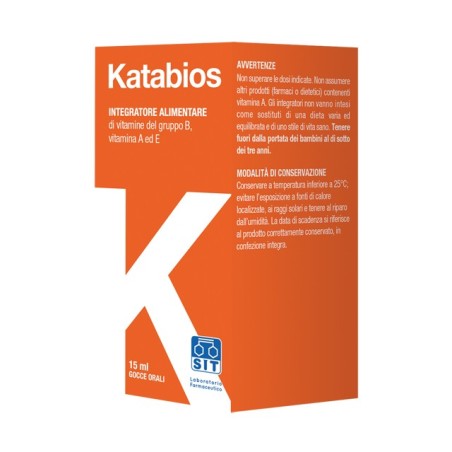Katabios integratore per riduzione della stanchezza e della fatica gocce 15 ml Katabios integratore per riduzione della stanchezza e della fatica gocce 15 ml