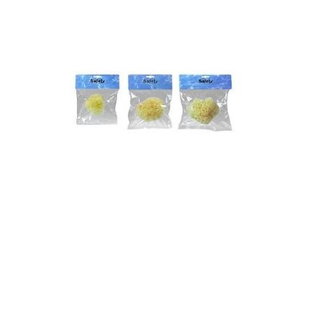 Safety Spugna naturale di mare per bagno e doccia delle pelli delicate 1 pezzo maxi Safety Spugna naturale di mare per bagno e doccia delle pelli delicate 1 pezzo maxi
