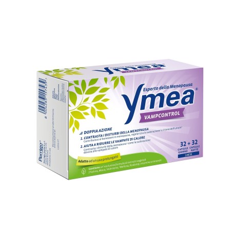 Ymea Vamp Control - Integratore per la Menopausa 64 capsule Nuova Formula con Mac Ymea Vamp Control - Integratore per la Menopausa 64 capsule Nuova Formula con Mac