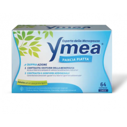 Ymea Pancia Piatta - Integratore contro il Gonfiore Addominale 64 capsule Nuova formula con Maca