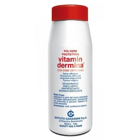 Vitamindermina Polvere Talco Protettivo alle Erbe per Bambini 100 g Vitamindermina Polvere Talco Protettivo alle Erbe per Bambini 100 g