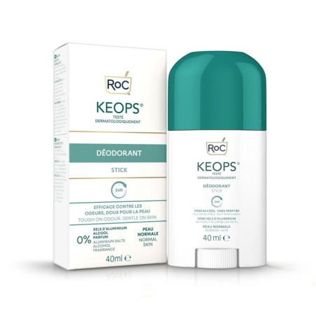 Roc Keops Deodorante Stick per Pelli Normali 40ml Roc Keops Deodorante Stick per Pelli Normali 40ml