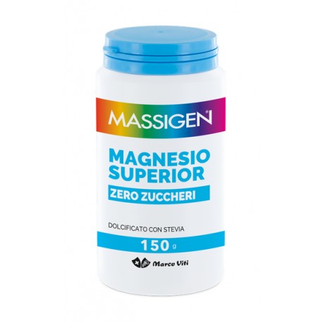 Marco Viti Massigen Magnesio Superior Zero Zuccheri integratore di sali minerali per stanchezza 150 g