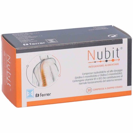 Bruno Farmaceutici Nubit integratore per sistema nervoso 30 compresse Bruno Farmaceutici Nubit integratore per sistema nervoso 30 compresse