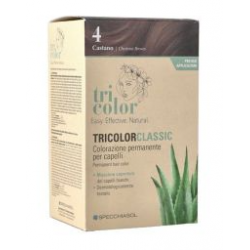 TRICOLOR CLASSIC 4 CASTANO 2 TUBI 50 ML + 2 SHAKER 50 ML + 4BUSTINE 8 ML