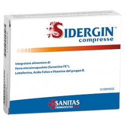 Sidergin integratore a base di ferro e vitamine 30 compresse