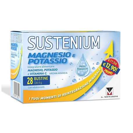 Sustenium Magnesio Potassio 28 Bustine