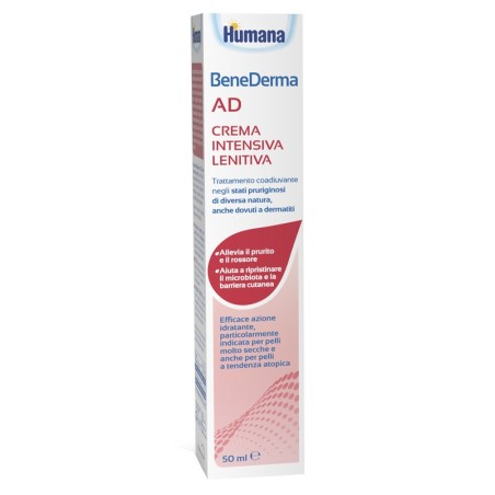 BeneDerma AD crema intensiva lenitiva per prurito e rossore 50 ml BeneDerma AD crema intensiva lenitiva per prurito e rossore 50 ml