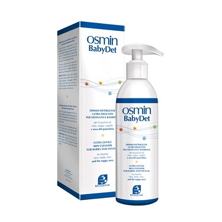 Biogena Osmin Babydet detergente emolliente e protettivo per neonato e bambino 400 ml