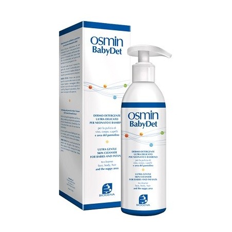 Biogena Osmin Babydet detergente emolliente e protettivo per neonato e bambino 400 ml Biogena Osmin Babydet detergente emolliente e protettivo per neonato e bambino 400 ml