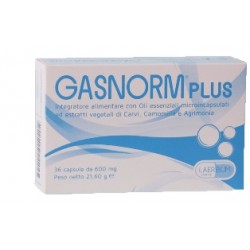 Gasnorm Plus integratore per gas intestinali e motilità 36 Capsule