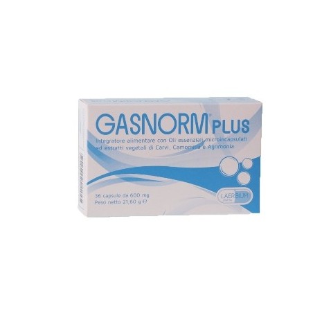 Gasnorm Plus integratore per gas intestinali e motilità 36 Capsule Gasnorm Plus integratore per gas intestinali e motilità 36 Capsule