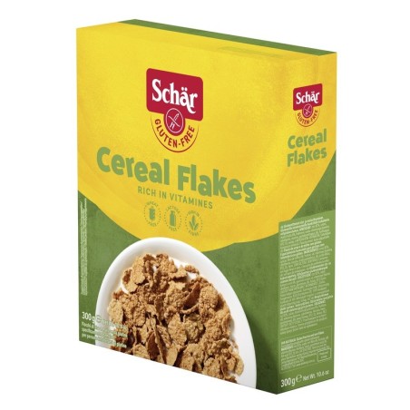 Dr. Schar Cereal Flakes Fiocchi dietetici di riso e mais senza glutine e lattosio 300 g Dr. Schar Cereal Flakes Fiocchi dietetici di riso e mais senza glutine e lattosio 300 g