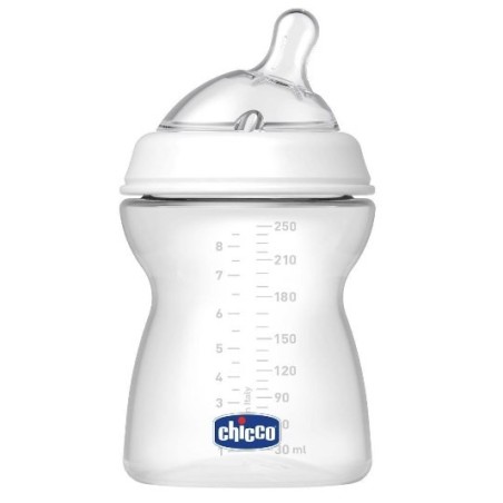 Chicco Natural Feeling Biberon Anticoliche per Neonati da 2Mesi 250 ml Chicco Natural Feeling Biberon Anticoliche per Neonati da 2Mesi 250 ml