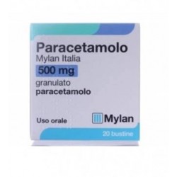 Paracetamolo Mylan 500 mg 20 bustine granulato