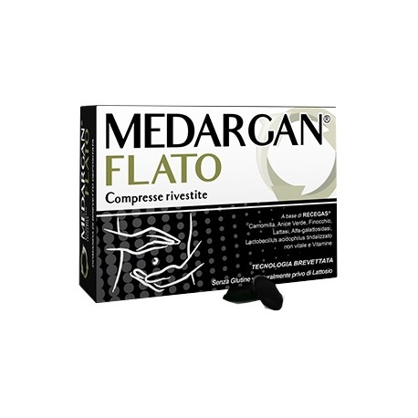 Medargan Flato integratore per eccessiva flatulenza post-prandiale 30 compresse