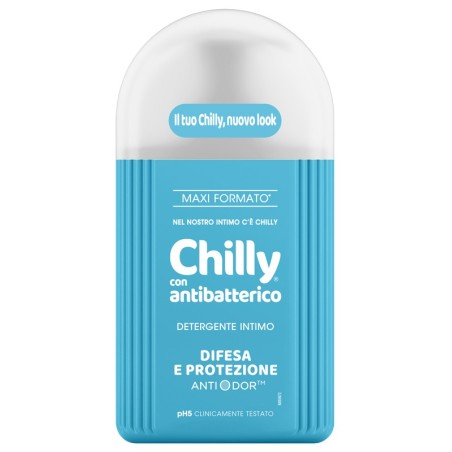 Chilly con antibatterico detergente intimo difesa protezione anti odore 300 ml Chilly con antibatterico detergente intimo difesa protezione anti odore 300 ml