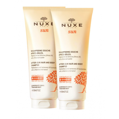 Nuxe Sun Shampoo doccia doposole per corpo e capelli DUO PACK CONVENIENZA 200 ml + 200 ml