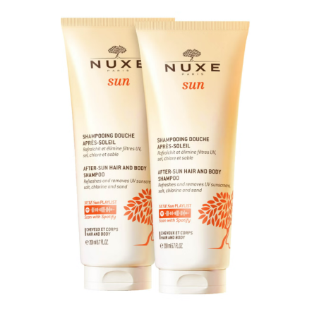 Nuxe Sun Shampoo doccia doposole per corpo e capelli DUO PACK CONVENIENZA 200 ml + 200 ml Nuxe Sun Shampoo doccia doposole per corpo e capelli DUO PACK CONVENIENZA 200 ml + 200 ml