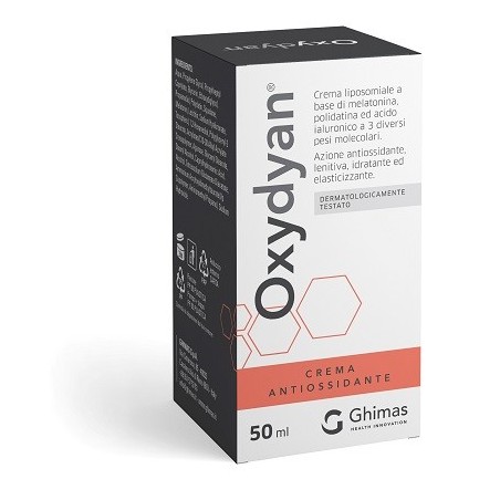 Ghimas Oxydyan crema antiossidante per foto-invecchiamento della pelle 50 ml Ghimas Oxydyan crema antiossidante per foto-invecchiamento della pelle 50 ml