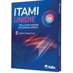 Itami Unidie 140 mg 5 cerotti medicati
