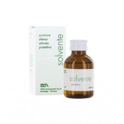 Acetone solvente per smalto oleoso attivato protettivo per unghie 50ml
