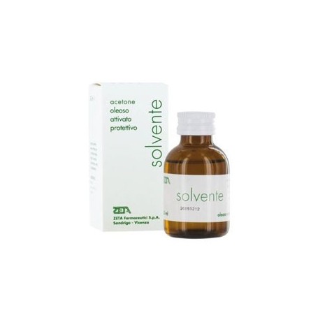 Acetone solvente per smalto oleoso attivato protettivo per unghie 50ml