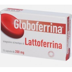 Alfasigma Globoferrina integratore con lattoferrina per sistema immunitario 15 capsule