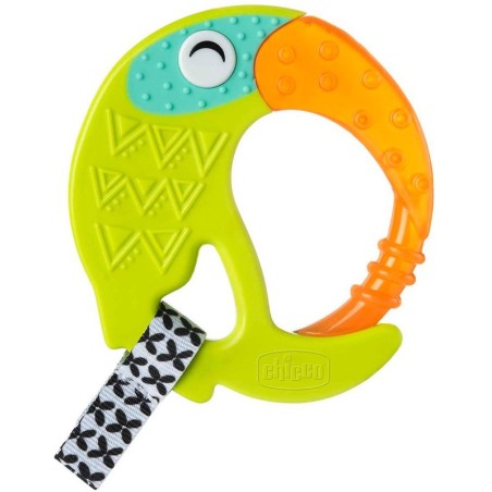 Chicco Tucano massaggiagengive refrigerante multisensoriale per dentizione bambini da 6 mesi