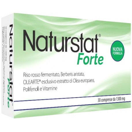 Naturstat Forte integratore a base di riso rosso contro il colesterolo 30 compresse