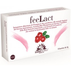 Feelact 8 bustine 24 g - Integratore di vitamine e fermenti lattici