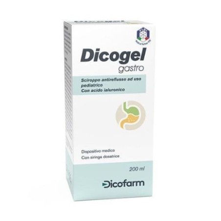 Dicogel Gastro sciroppo antireflusso pediatrico 200 ml Dicogel Gastro sciroppo antireflusso pediatrico 200 ml