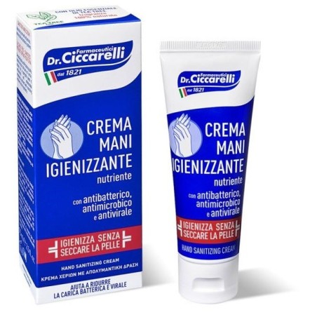Dr. Ciccarelli Crema mani igienizzante nutriente protettiva 75 ml Dr. Ciccarelli Crema mani igienizzante nutriente protettiva 75 ml