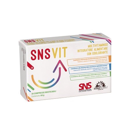 SNS VIT 30 compresse - Integratore multivitaminico