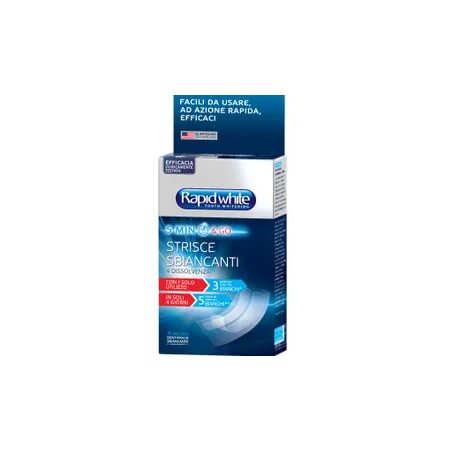 RAPID WHITE KIT STRISCE SBIANCANTI 8 PEZZI RAPID WHITE KIT STRISCE SBIANCANTI 8 PEZZI