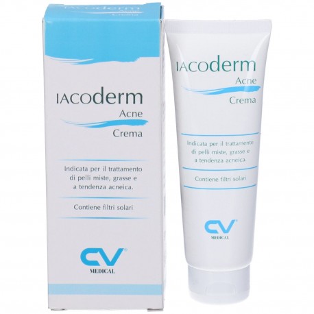 CV Medical Iacoderm Acne Crema Trattamento Topico per l'Acne 50ml