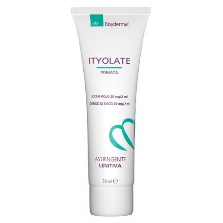 Roydermal Ityolate Pomata a base di ittiolo ed ossido di zinco per irritazioni ed arrossamenti cutanei 30 ml