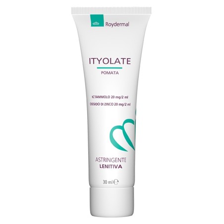 Roydermal Ityolate Pomata a base di ittiolo ed ossido di zinco per irritazioni ed arrossamenti cutanei 30 ml Roydermal Ityolate Pomata a base di ittiolo ed ossido di zinco per irritazioni ed arrossamenti cutanei 30 ml