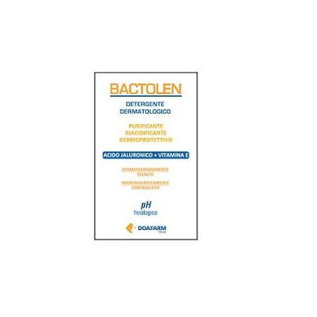 Bactolen Detergente Dermatologico purificante dermoprotettivo viso e corpo 250 ml Bactolen Detergente Dermatologico purificante dermoprotettivo viso e corpo 250 ml
