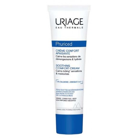 Uriage Pruriced Crema lenitiva contro il prurito texture ricca pelle secca 100 ml