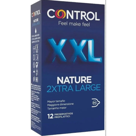 PROFILATTICO CONTROL NATURE XXL 12 PEZZI PROFILATTICO CONTROL NATURE XXL 12 PEZZI