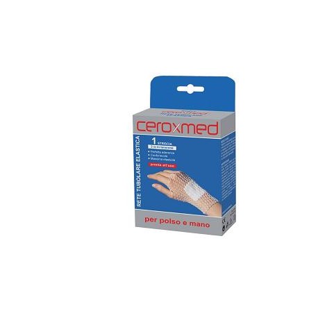 Ceroxmed Rete tubolare elastica per mano e polso fissa le medicazioni 3 m 1 pezzo