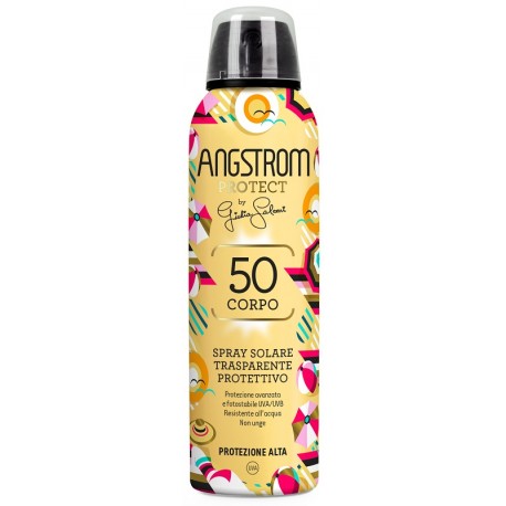 Angstrom Protect Spray solare corpo trasparente e protettivo SPF 50 150 ml