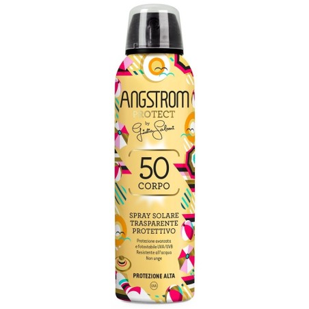 Angstrom Protect Spray solare corpo trasparente e protettivo SPF 50 150 ml Angstrom Protect Spray solare corpo trasparente e protettivo SPF 50 150 ml