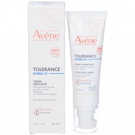 Avène Tolerance Hydra-10 Crema Idratante per Pelli Secche 40ml