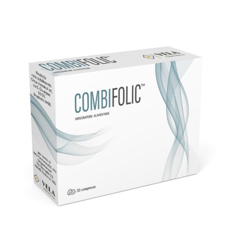 Vela Farmaceutici S Combifolic integratore con acido folico 30 compresse Vela Farmaceutici S Combifolic integratore con acido folico 30 compresse
